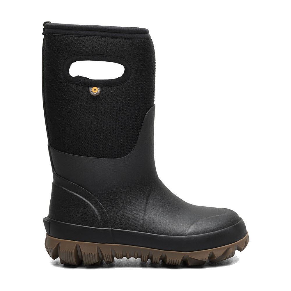 BOGS WHITEOUT DOTS BLACK - KIDS