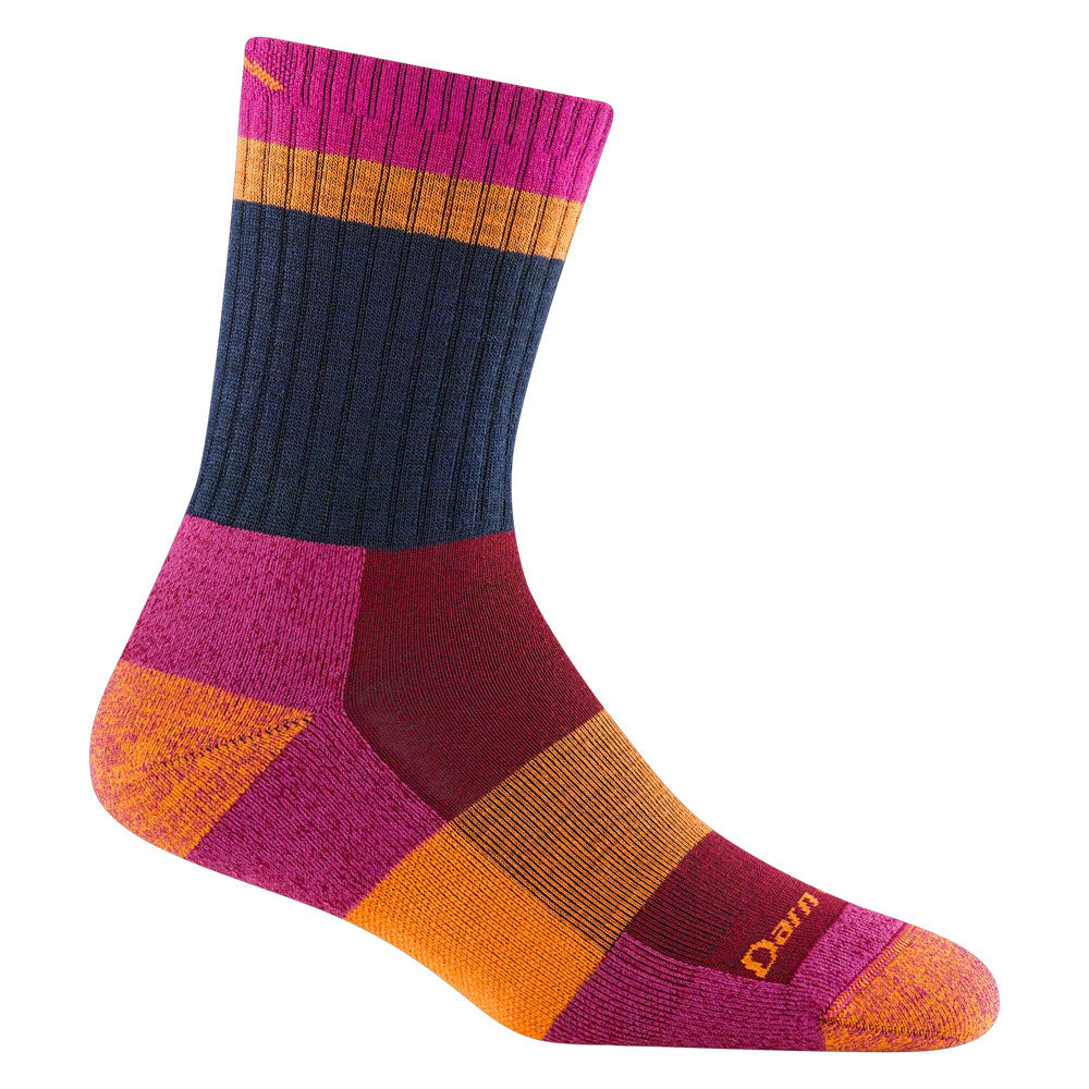 DARN TOUGH HEADY BETTY MICRO CREW SOCKS CLOVER - WOMENS