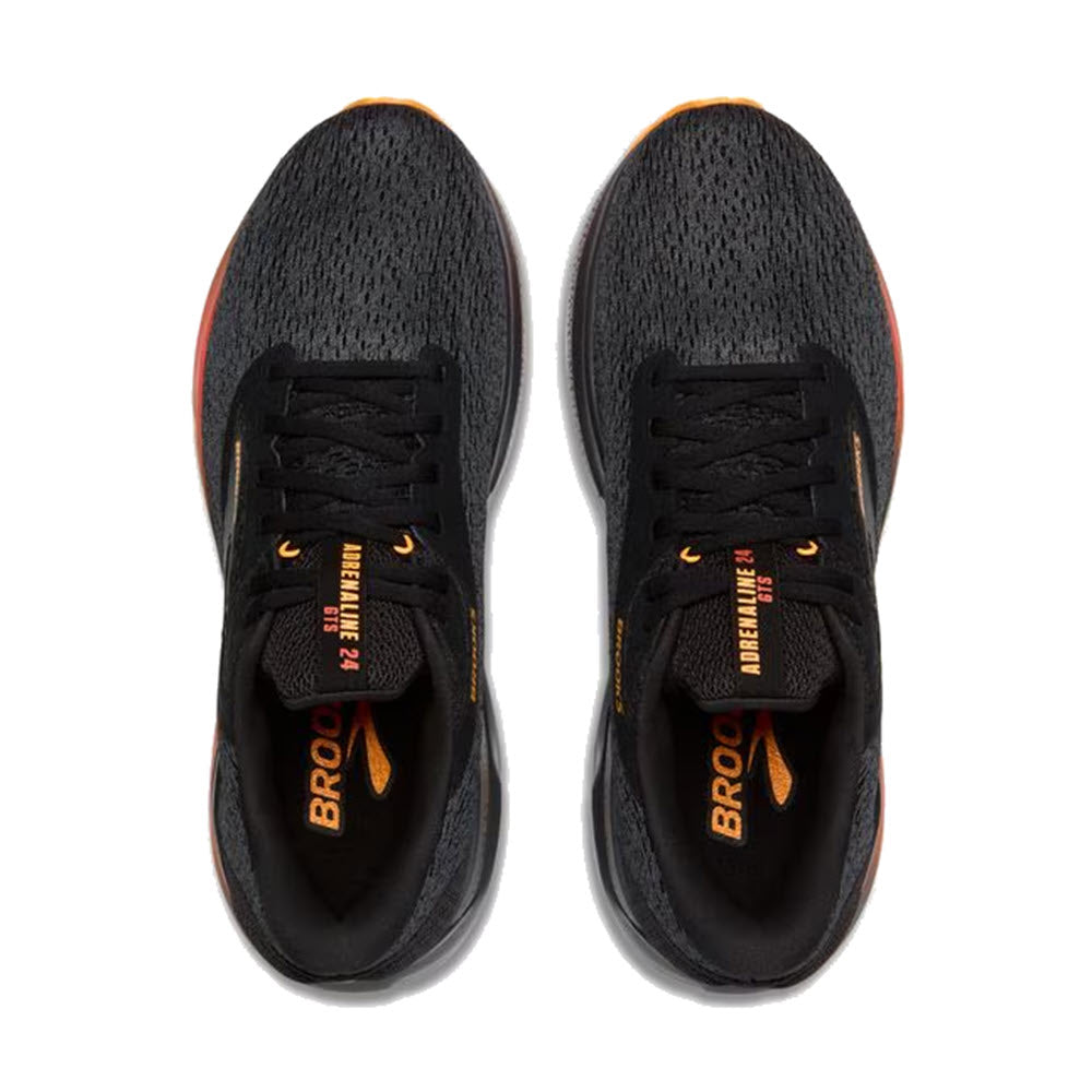 BROOKS ADRENALINE GTS 24 BLACK/EBONY/BURNT SIENNA - MENS