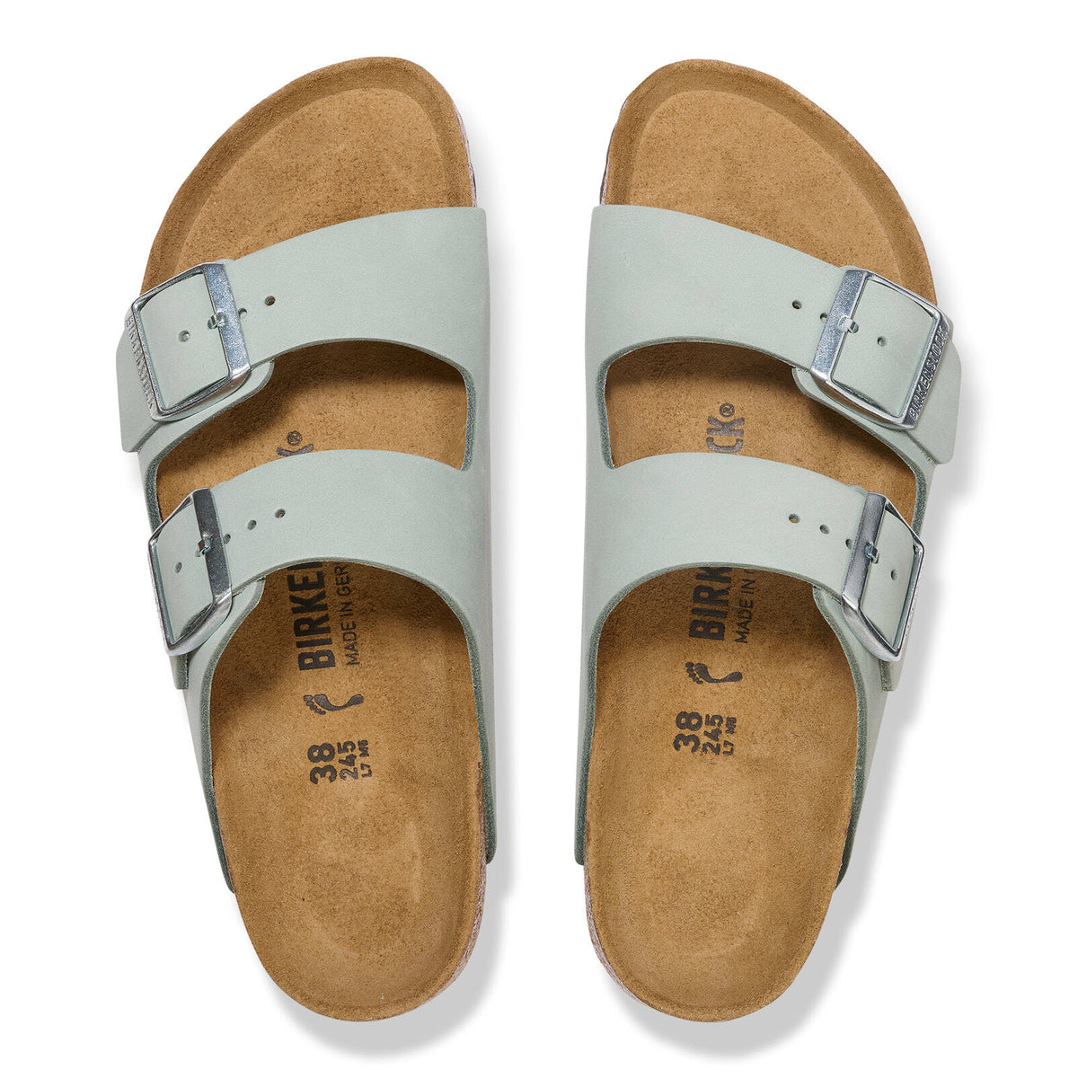 BIRKENSTOCK ARIZONA PURE SAGE - WOMENS