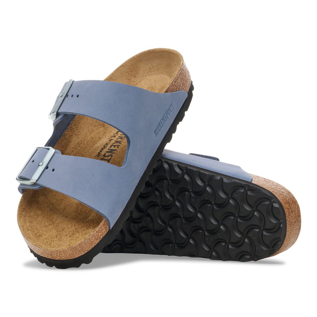 BIRKENSTOCK ARIZONA STONE BLUE - WOMENS