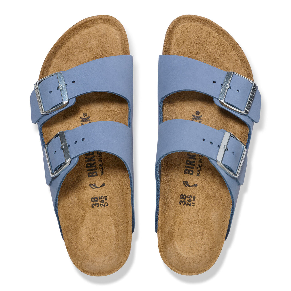 BIRKENSTOCK ARIZONA STONE BLUE - WOMENS