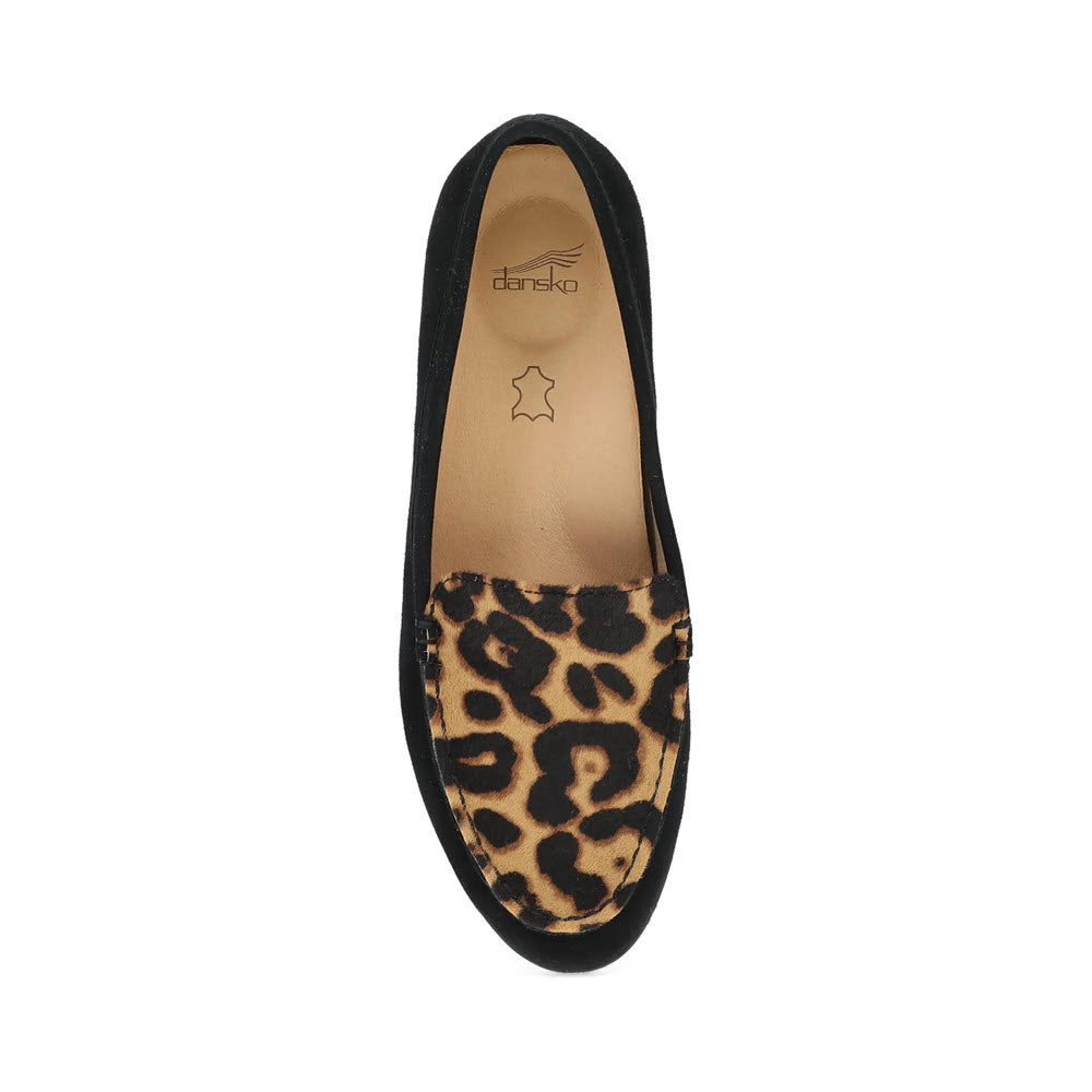 DANSKO LORRI BLACK/LEOPARD - WOMENS