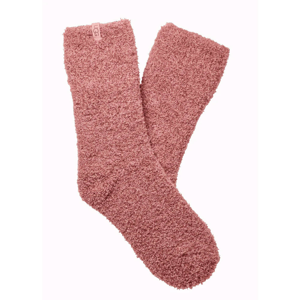 UGG DARCY COZY CREW SOCKS PINK DAWN - WOMENS