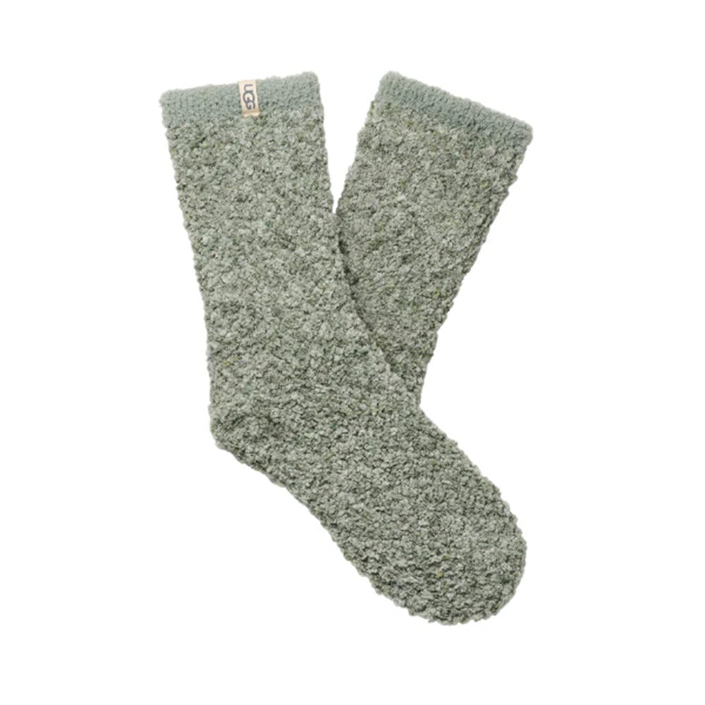 UGG COZY CHENILLE CREW SOCKS GREY MIST - WOMENS