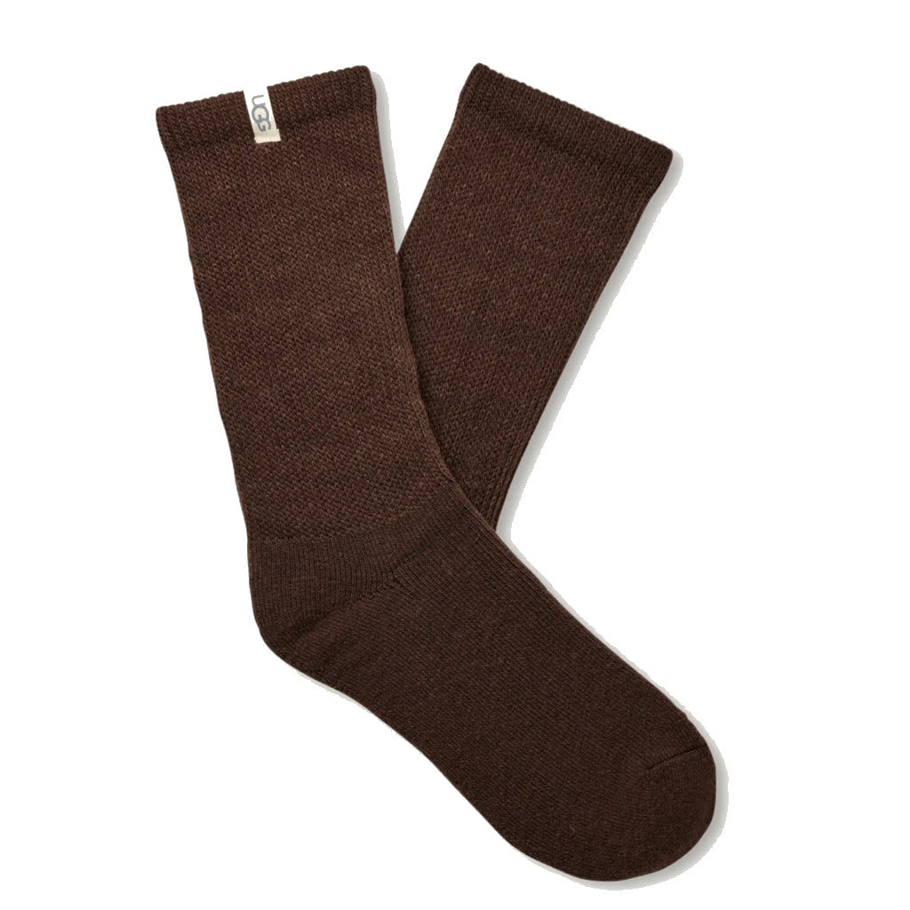 UGG SHEALY COZY CREW SOCKS COLA - WOMENS