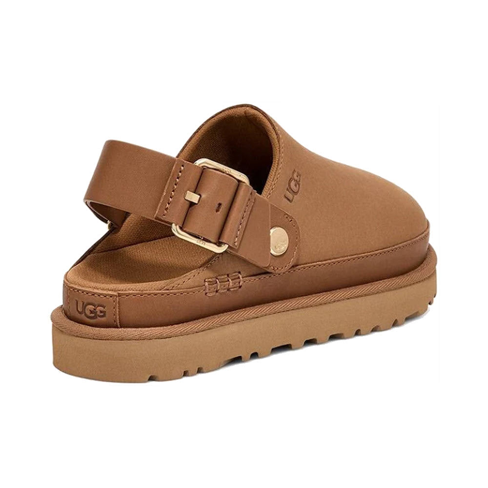 UGG GOLDENSTAR VILLA CLOG CHESTNUT - WOMENS