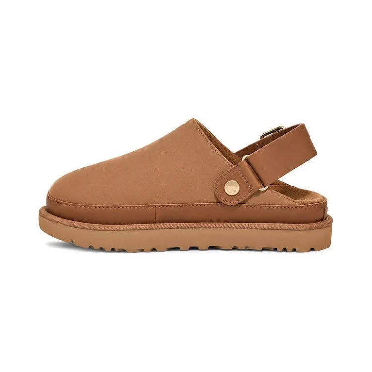 UGG GOLDENSTAR VILLA CLOG CHESTNUT - WOMENS