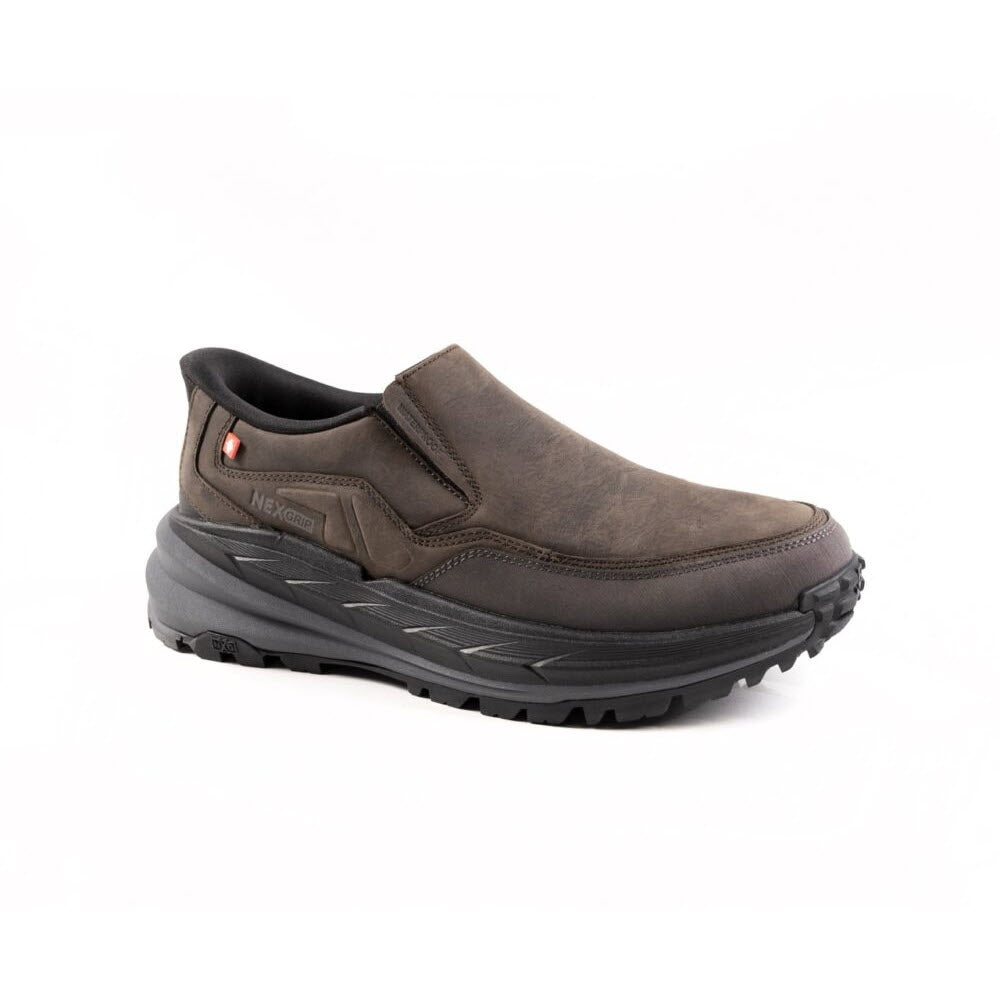 NEXGRIP ICE WALKER INSULATED WATERPROOF SLIP ON BROWN - MENS