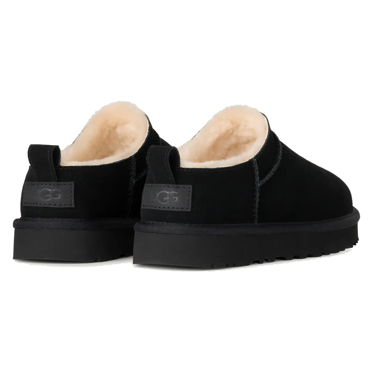 UGG CLASSIC MICRO BLACK - WOMENS