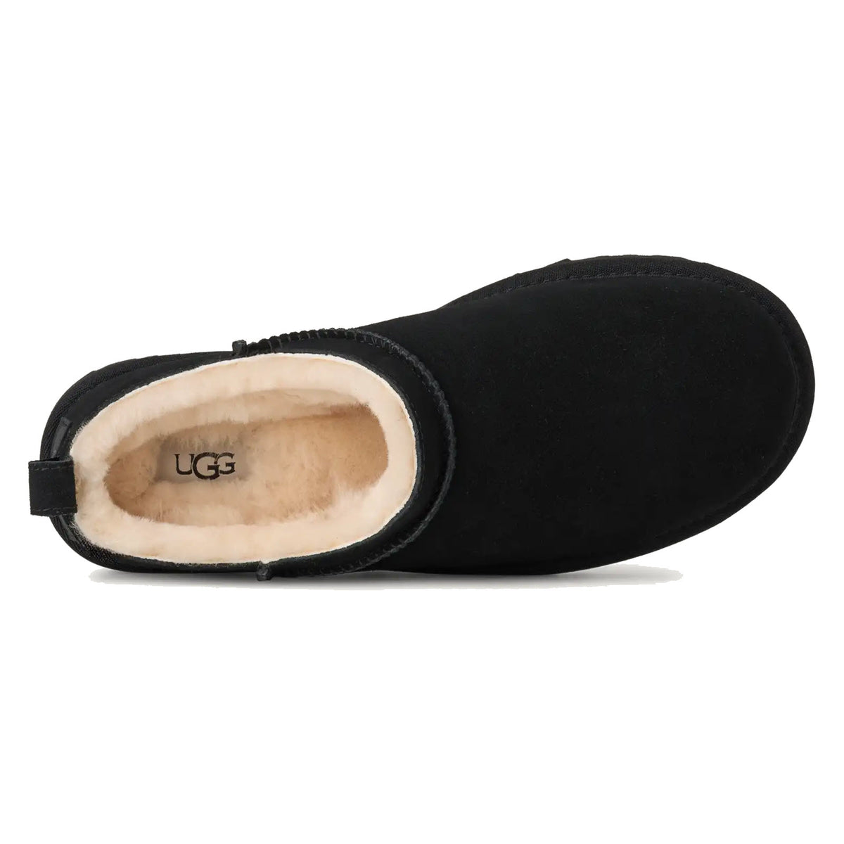 UGG CLASSIC MICRO BLACK - WOMENS
