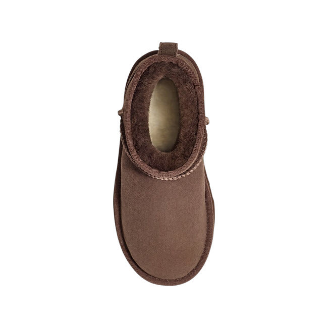 UGG CLASSIC ULTRA MINI BURNT CEDAR - KIDS