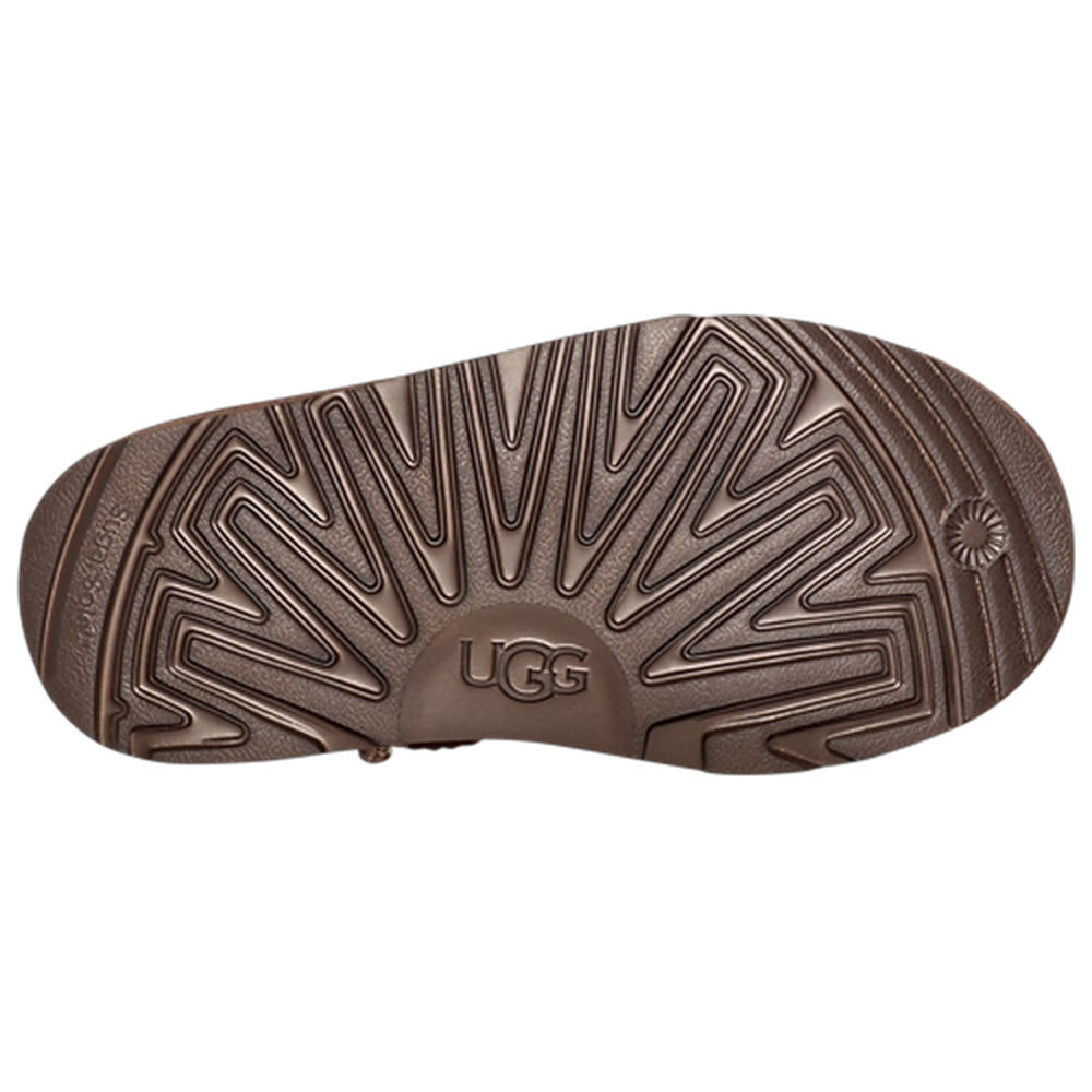 UGG CLASSIC ULTRA MINI BURNT CEDAR - KIDS