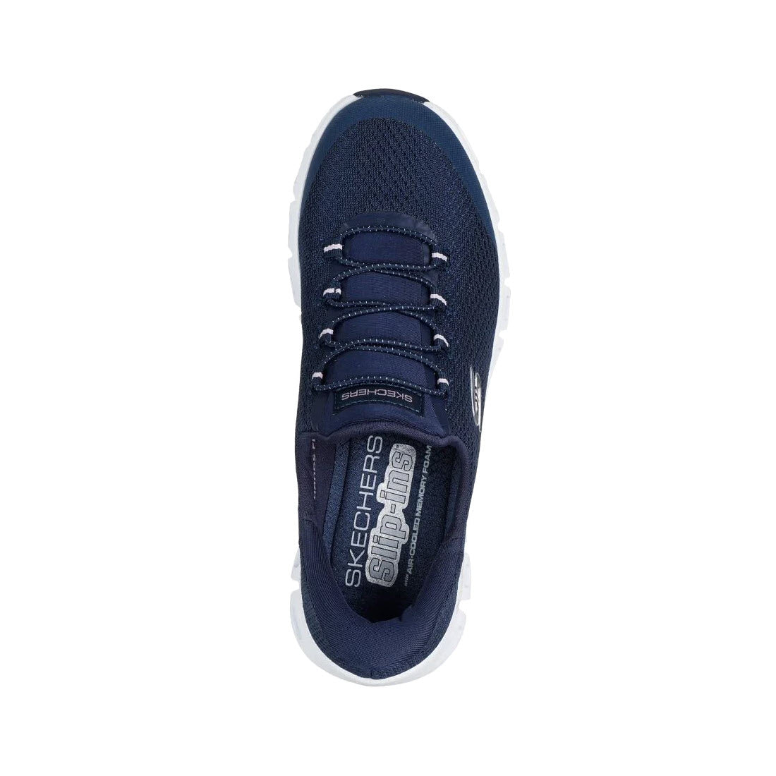 SKECHERS SLIP IN'S GLIDE STEP NAVY - WOMENS