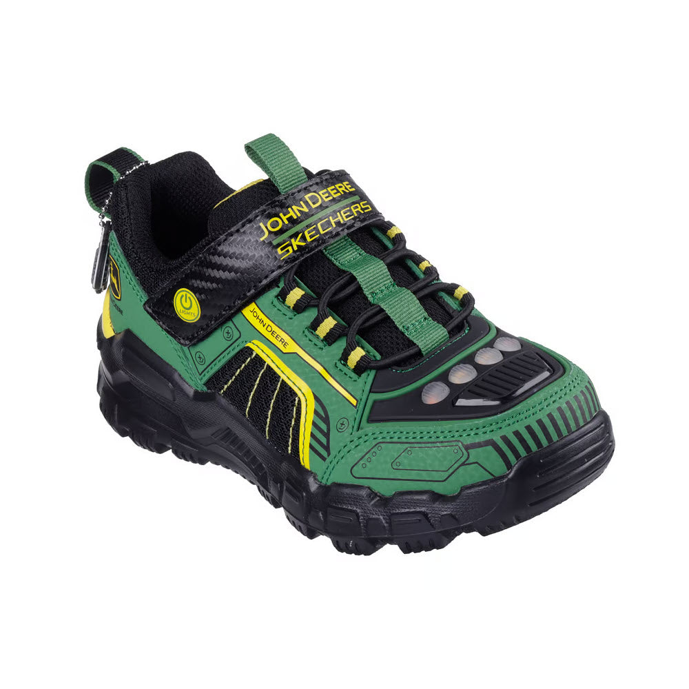 SKECHERS JOHN DEERE ADVENTURE TRACK GREEN - KIDS