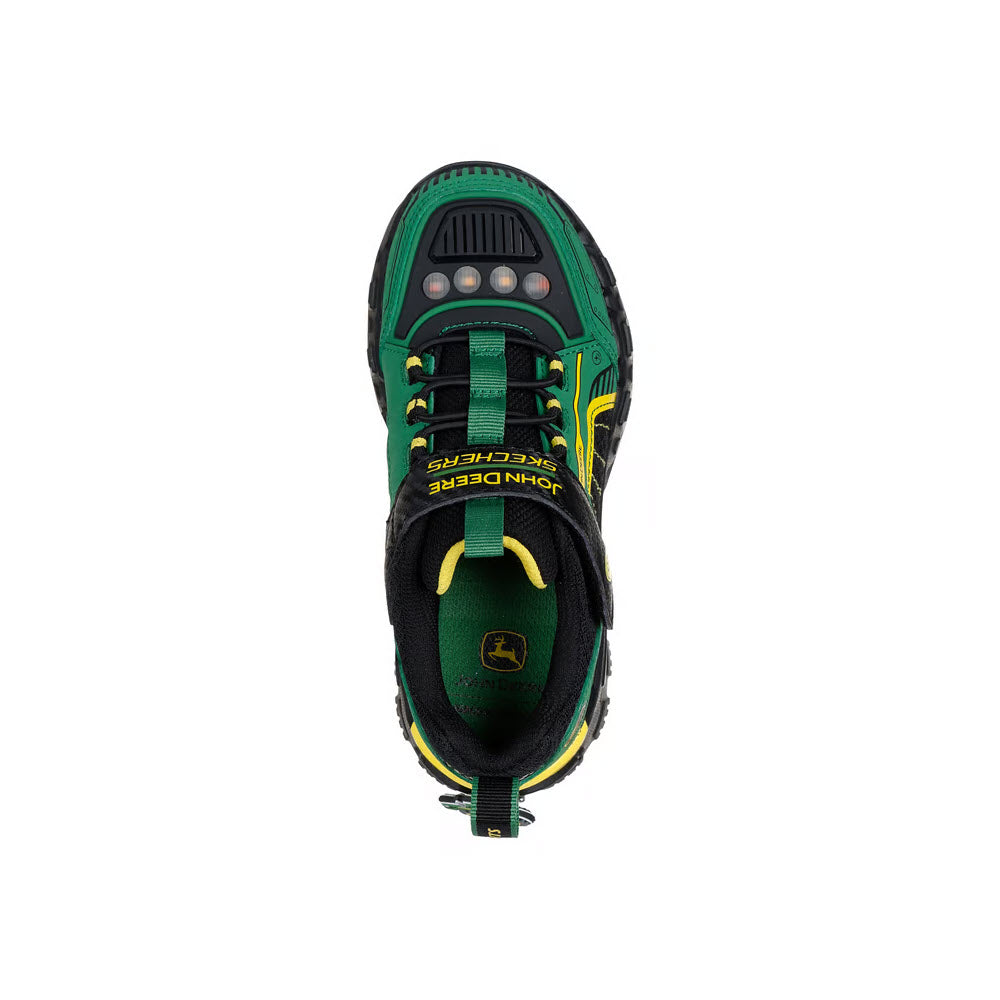 SKECHERS JOHN DEERE ADVENTURE TRACK GREEN - KIDS