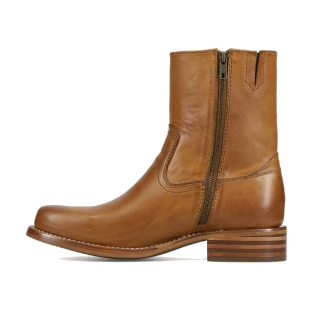 FRYE CAMPUS INSIDE ZIP BOOT SADDLE - MENS