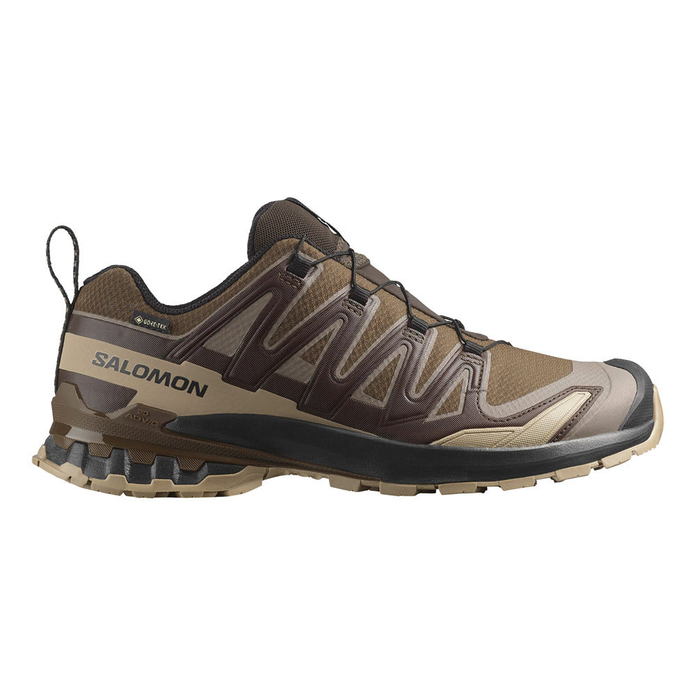 SALOMON XA PRO 3D V9 GTX DARK EARTH/DESERT TAN/ BLACK- MENS