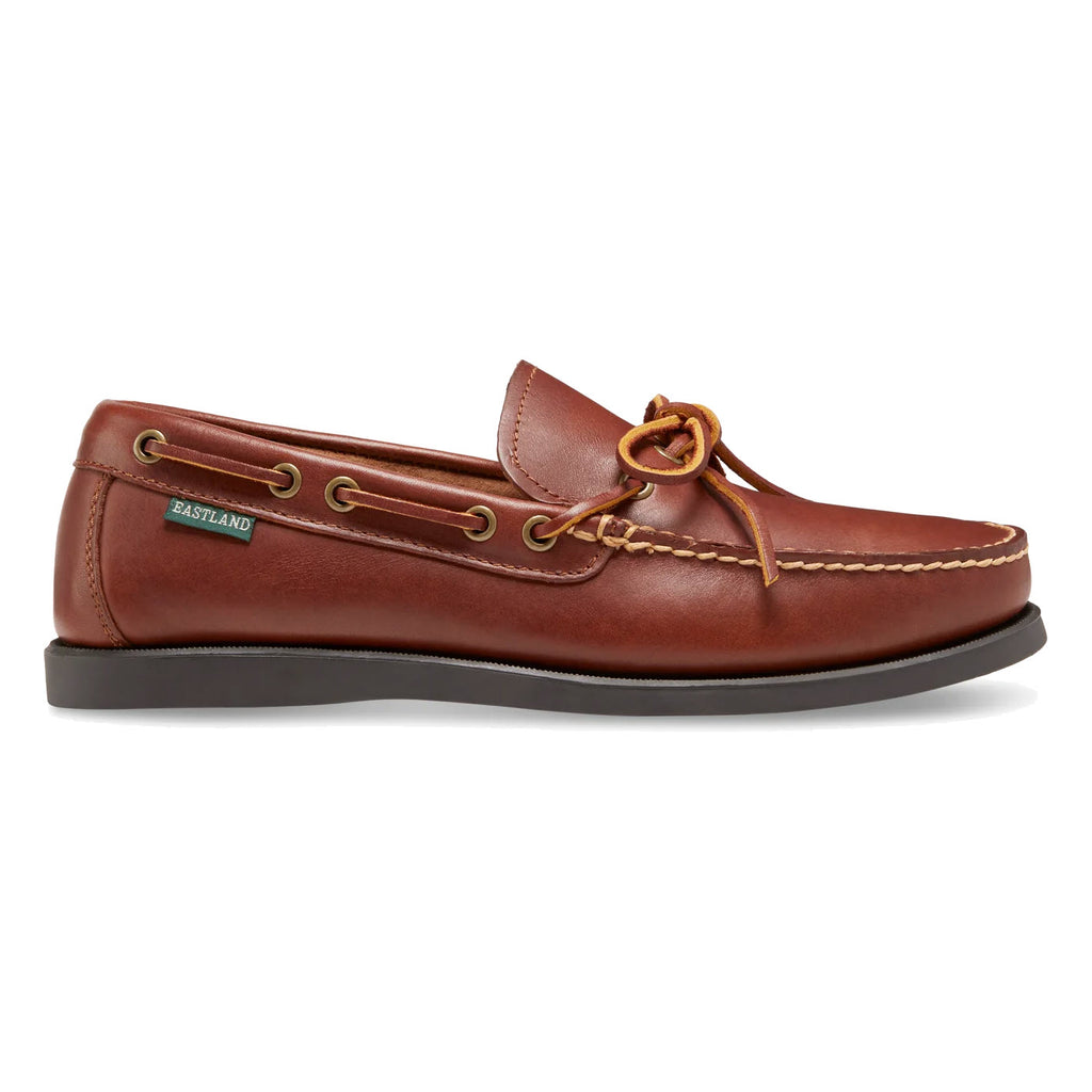 EASTLAND YARMOUTH ONE EYE CAMP MOC TAN WAXED LEATHER - MENS