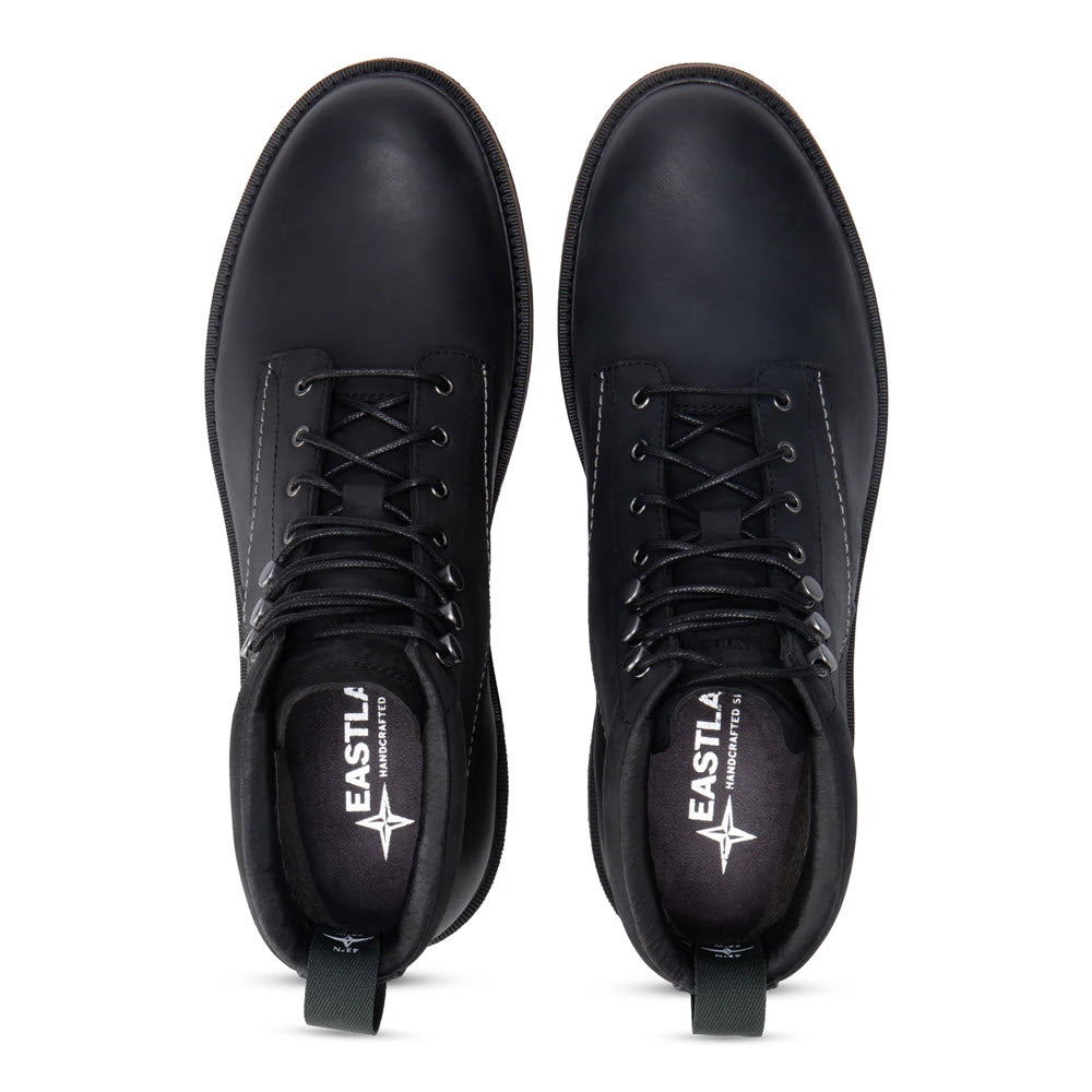 EASTLAND ALLAGASH STANDARD PLAIN TOE BOOT BLACK - MENS