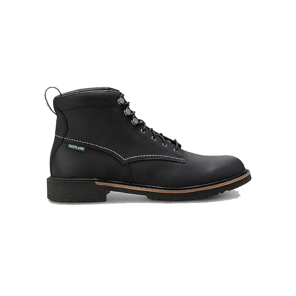 EASTLAND ALLAGASH STANDARD PLAIN TOE BOOT BLACK - MENS