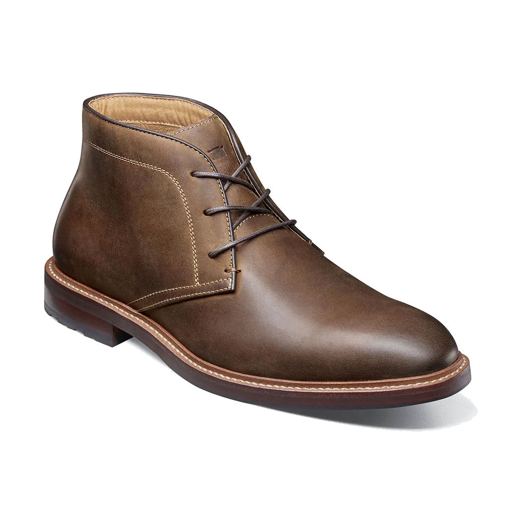 FLORSHEIM ANTHEM PLAIN TOE CHUKKA BOOT MOCHA - MENS