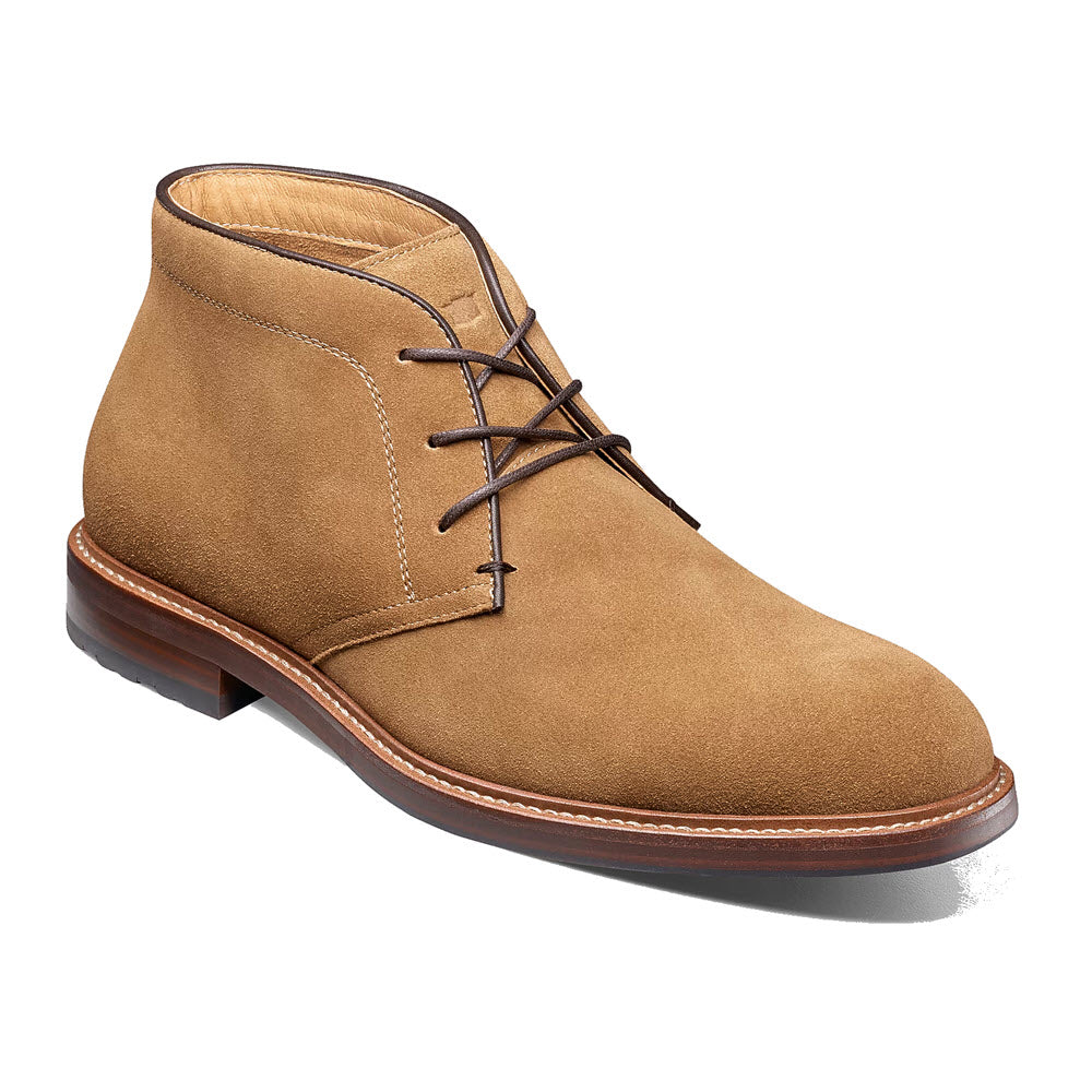 FLORSHEIM ANTHEM PLAIN TOE CHUKKA BOOT MOCHA - MENS