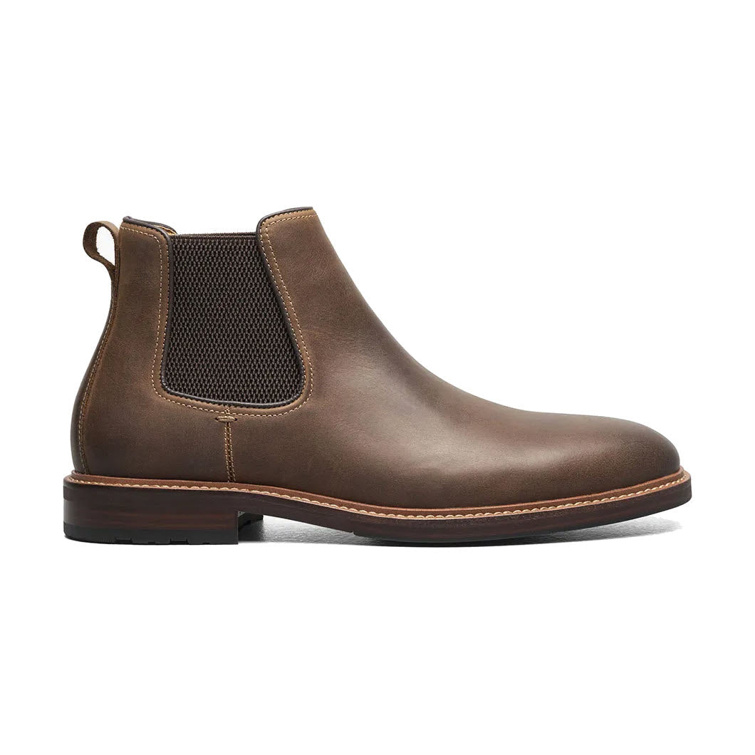 FLORSHEIM ANTHEM PLAIN TOE CHELSEA BOOT BROWN - MENS