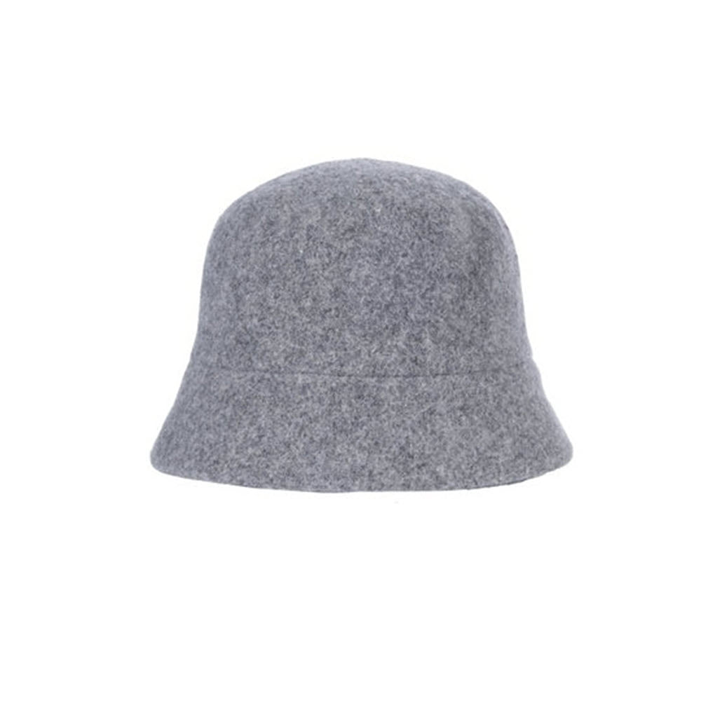 PISTIL AZALEA WOOL BUCKET HAT GREY