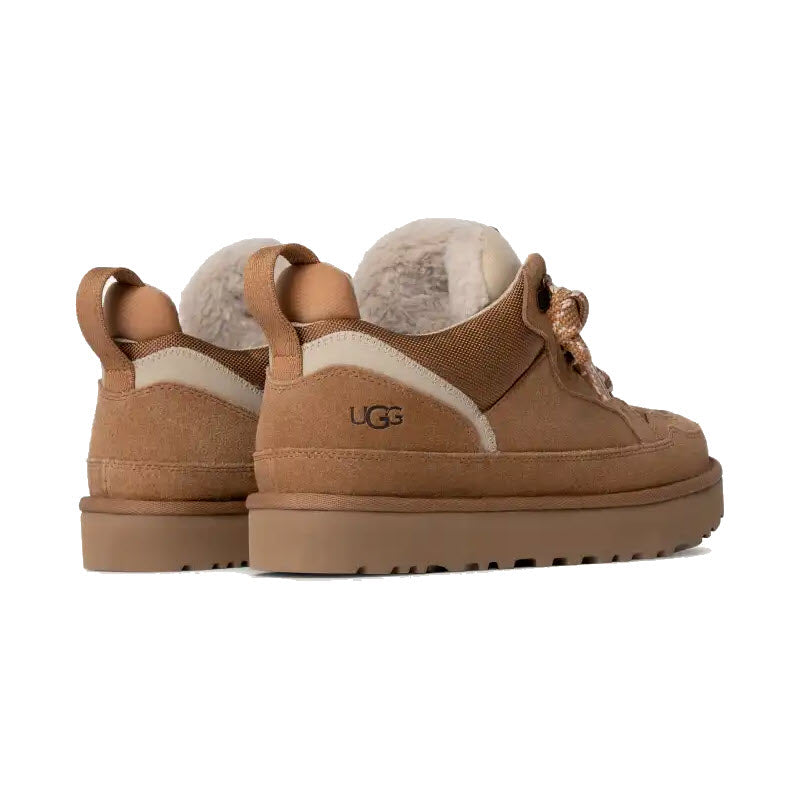 UGG LOWMEL LINED LACE SNEAKER CHESTNUT - MENS