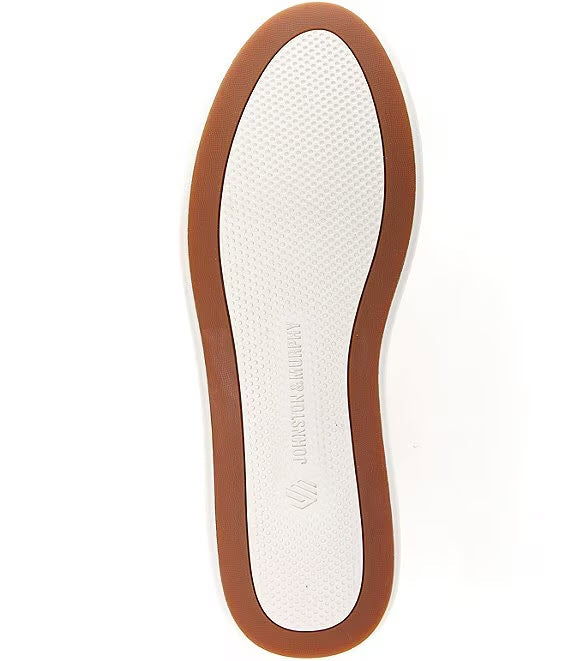 JOHNSTON & MURPHY ANDERS LACE TO TOE OXFORD WHITE - MENS