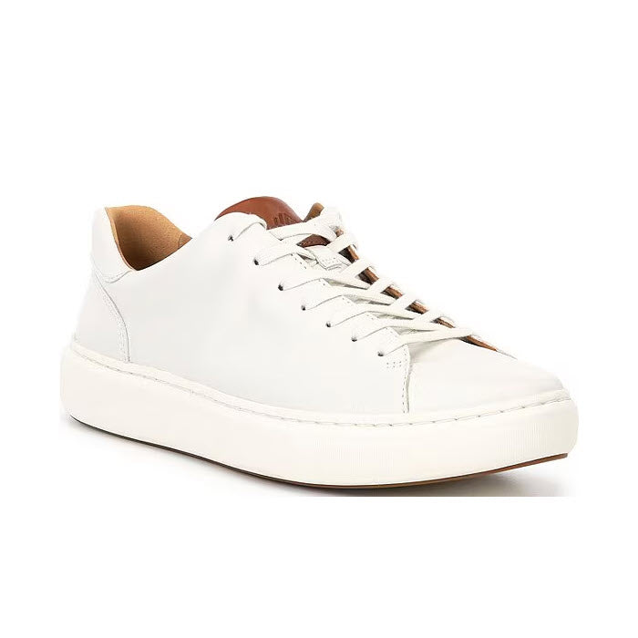 JOHNSTON & MURPHY ANDERS LACE TO TOE OXFORD WHITE - MENS