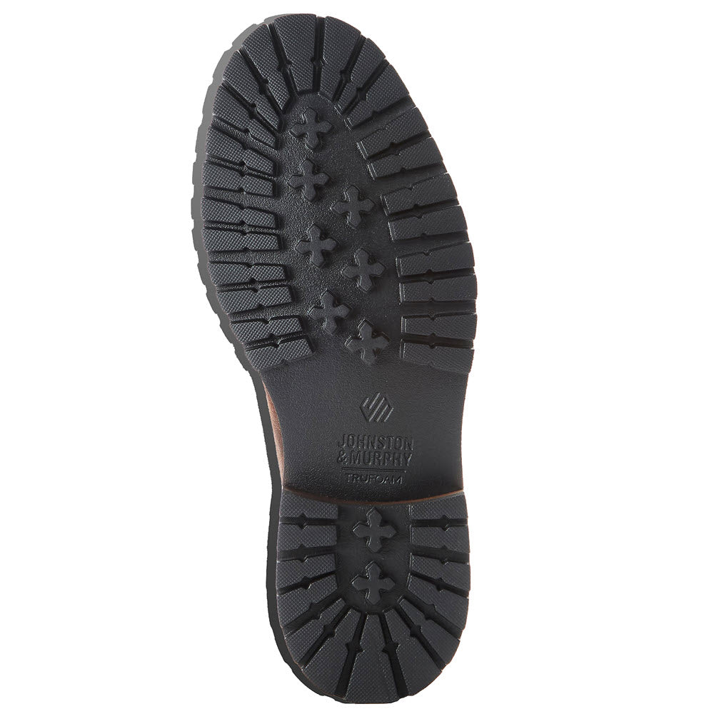 JOHNSTON & MURPHY COLLIER SLIP ON PENNY LOAFER BROWN BOMBER - MENS