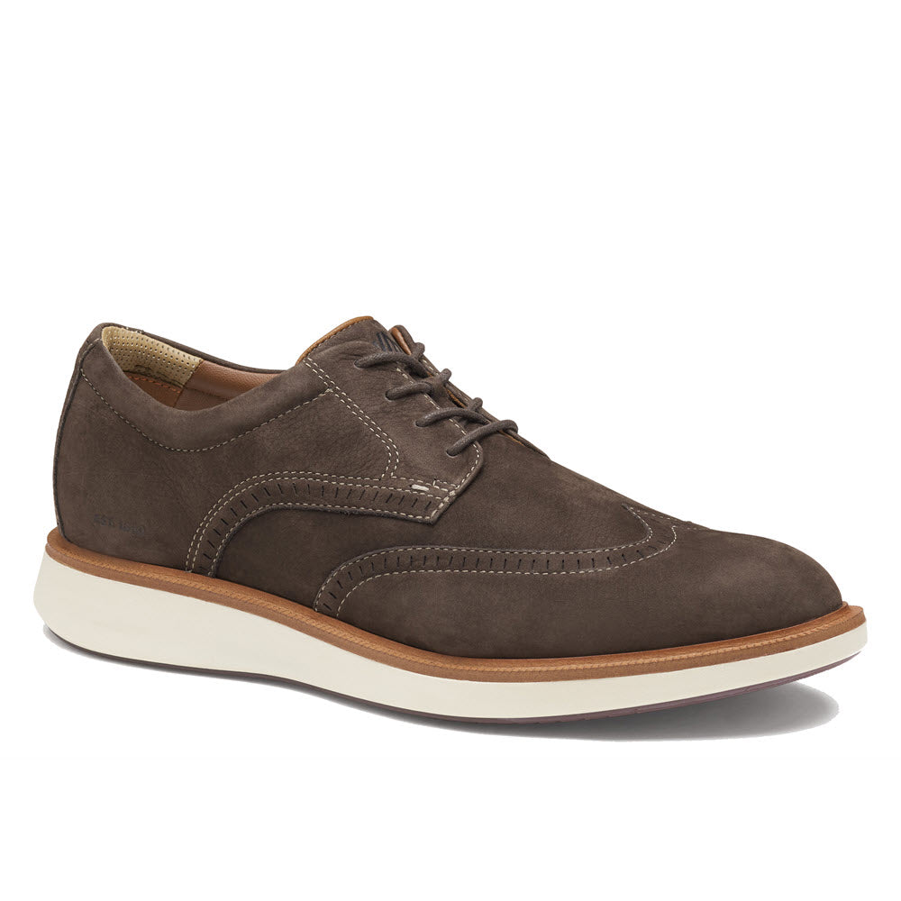 JOHNSTON & MURPHY XC+ PARKER WINGTIP OXFORD BROWN - MENS