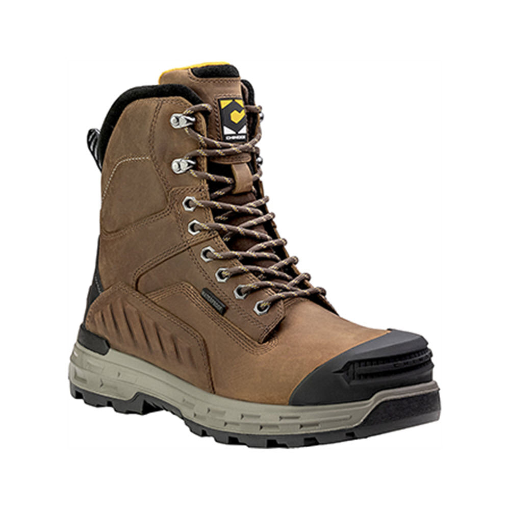CHINOOK COMPOSITE TOE 8 INCH WILDWOOD WATERPROOF USA BUILT BOOT BROWN - MENS