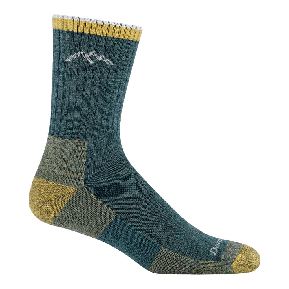 DARN TOUGH MICRO CREW SOCKS HIKER SPRUCE - MENS