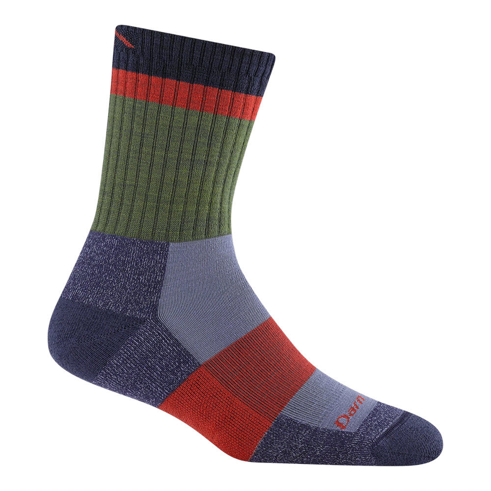 DARN TOUGH HEADY BETTY MICRO CREW SOCKS BLACKBERRY - WOMENS