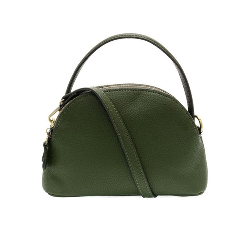 JOY SUSAN LARISSA DOME CROSSBODY BAG OLIVE