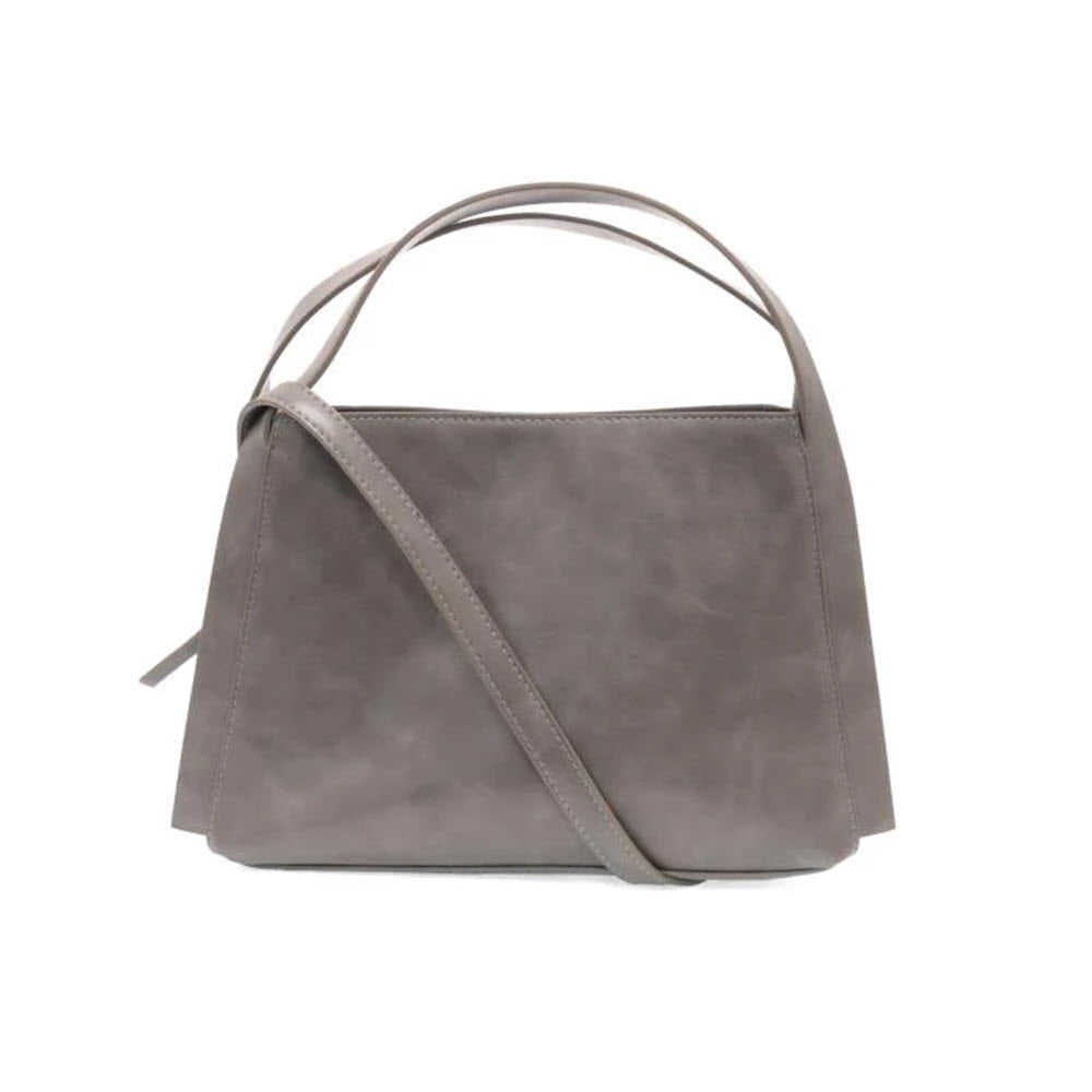 JOY SUSAN GRACE SATCHEL BAG TAUPE GREY