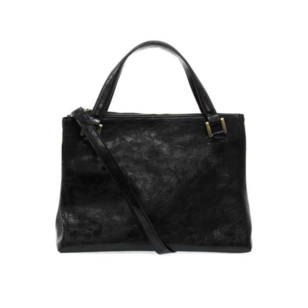 JOY SUSAN SHAWNA SATCHEL CROSSBODY BAG BLACK