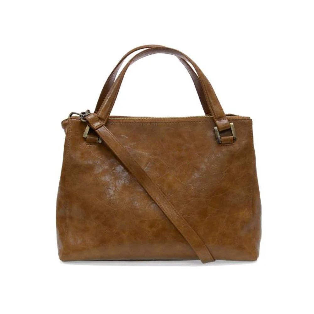 JOY SUSAN SHAWNA SATCHEL CROSSBODY BAG BUCK TAN