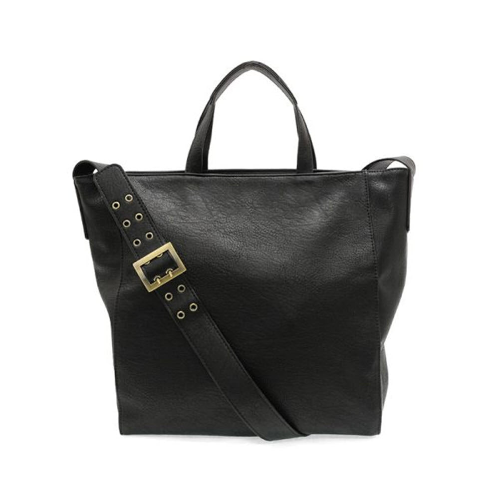 JOY SUSAN ALMA BUCKET TOTE BAG BLACK