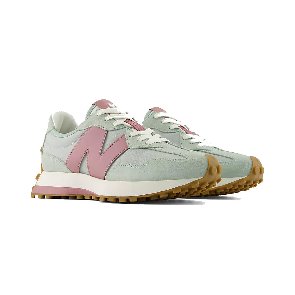 NEW BALANCE 327 LONE STAR GRAY ROSEWOOD - WOMENS