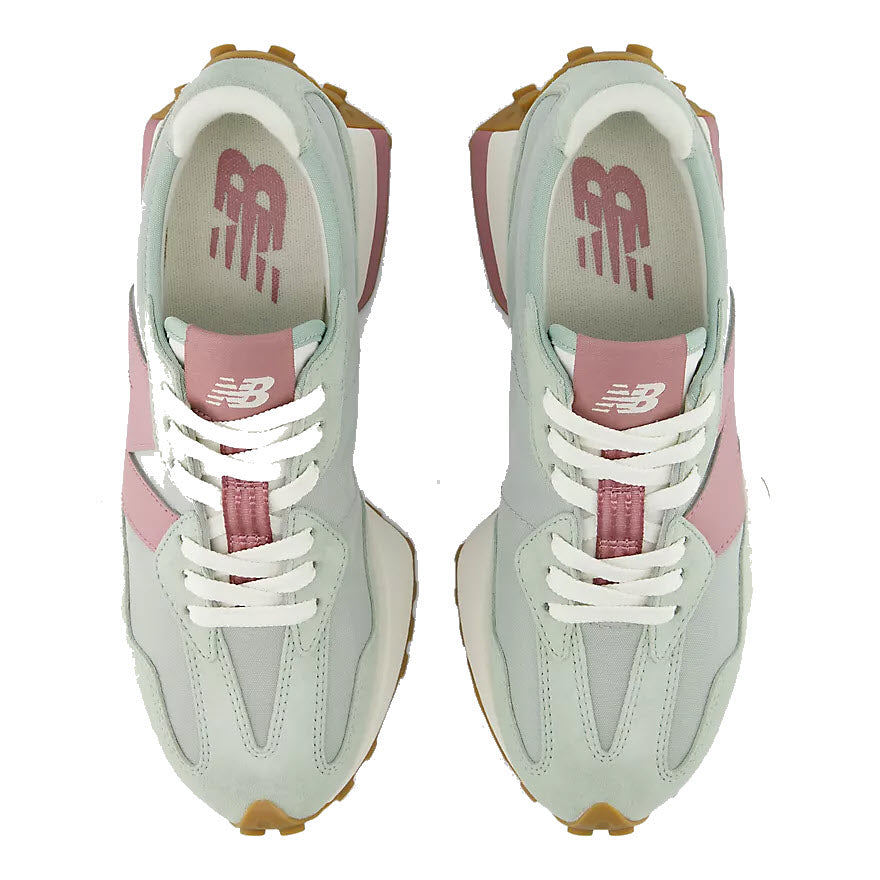NEW BALANCE 327 LONE STAR GRAY ROSEWOOD - WOMENS