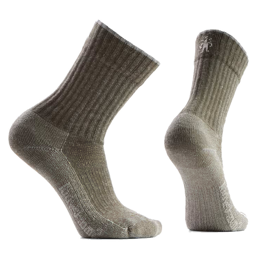 SMARTWOOL HIKE CLASSIC 2ND CUT CREW SOCKS TAUPE - ADULT