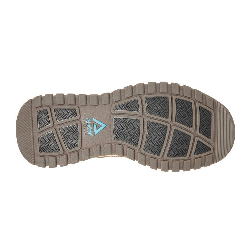 ALIGN BRECK LACE OXFORD BROWN - MENS