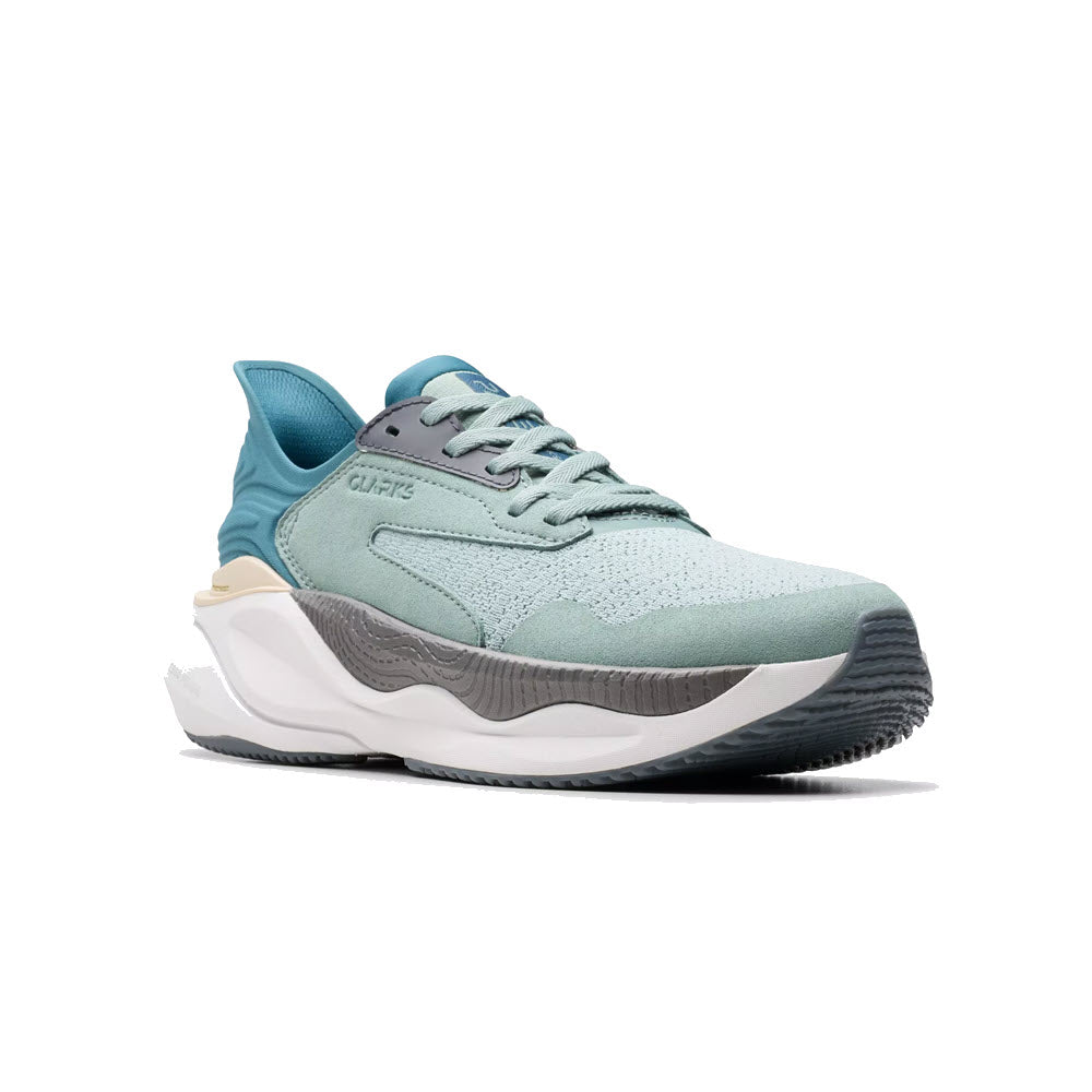 CLARKS PACE LACE HANDS FREE AQUA COMBINATION - WOMENS
