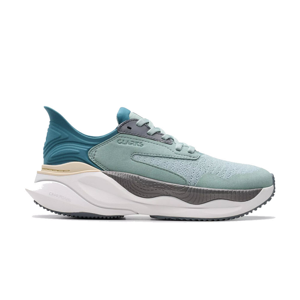 CLARKS PACE LACE HANDS FREE AQUA COMBINATION - WOMENS