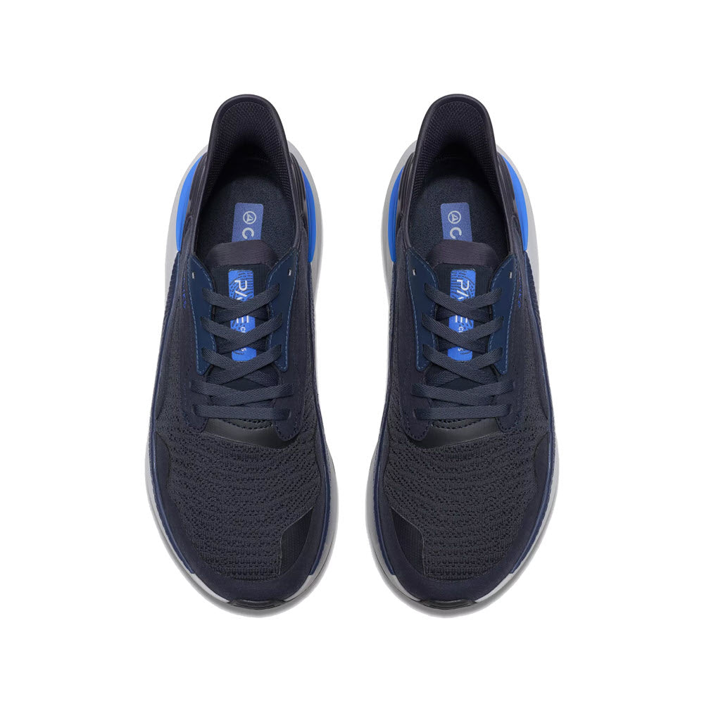 CLARKS PACE HANDS FREE SNEAKER NAVY - MENS