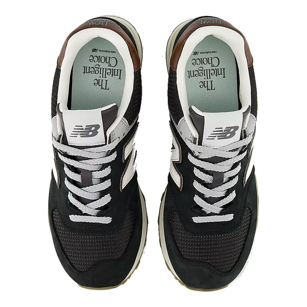 NEW BALANCE BROWN DARK SILVER - MENS